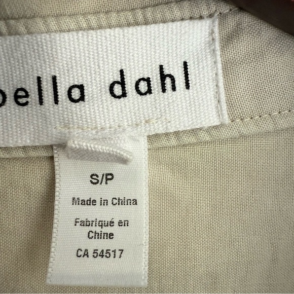 Bella Dahl Light Beige Shirt - Picture 3 of 9